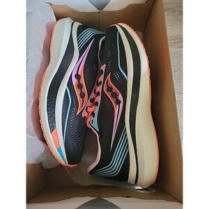 Saucony Endorphin Pro Running Athletic Shoes Women's Future Black Neon Size 10.5